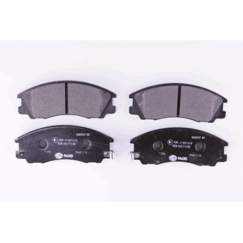 Bremsbelagsatz Scheibenbremse Hella Pagid 8DB 355 010-821 für Hyundai