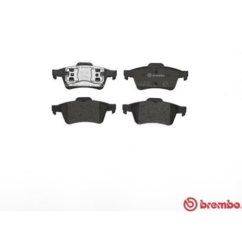 Bremsbelagsatz Scheibenbremse Brembo P59044 Prime Line für Nissan Renault Saab