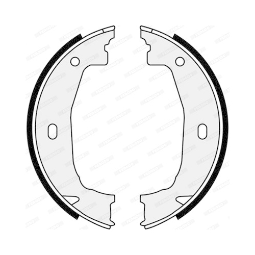 Bremsbackensatz Feststellbremse Ferodo FSB592 Premier für Bmw Hinterachse
