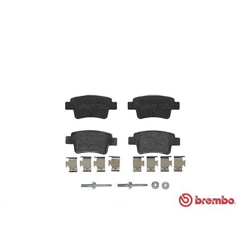 Bremsbelagsatz Scheibenbremse Brembo P59057 Prime Line für Fiat Opel Hinterachse