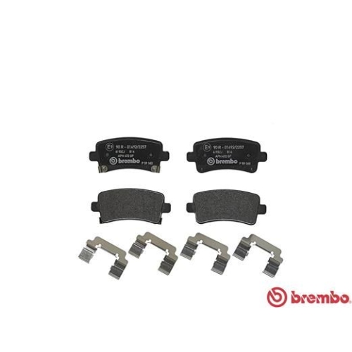 Bremsbelagsatz Scheibenbremse Brembo P59060 Prime Line für Opel Saab Vauxhall