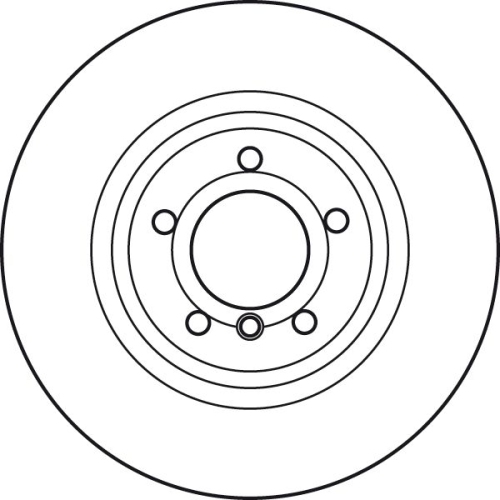 TRW 1X Bremsscheibe Vorderachse für Bmw für Fahrzeuge Ohne Sportpaket