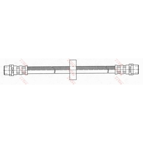 Bremsschlauch Trw PHA262 für Audi VW Vorderachse Links Rechts