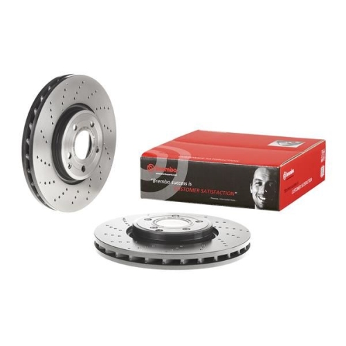 1X Brembo Bremsscheibe Prime Line - Uv Coated für Mercedes Benz