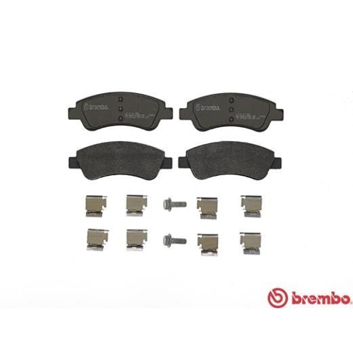 Bremsbelagsatz Scheibenbremse Brembo P61066 Prime Line für Citroën Opel Peugeot