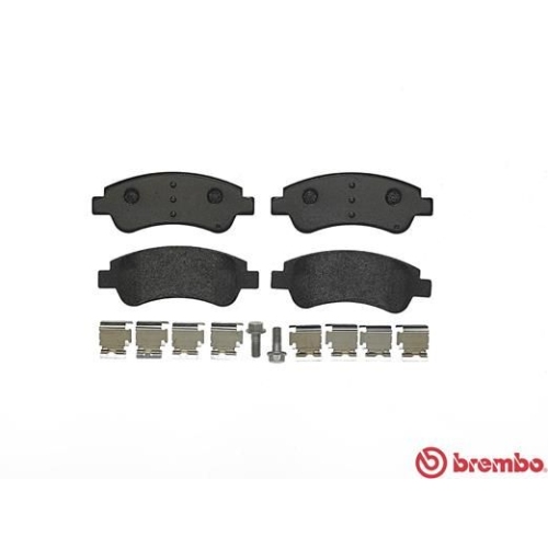 Bremsbelagsatz Scheibenbremse Brembo P61082 für Citroën Peugeot DS Vorderachse