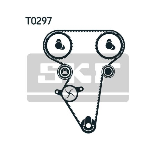 Zahnriemensatz Skf VKMA 90000 für Chevrolet Daewoo