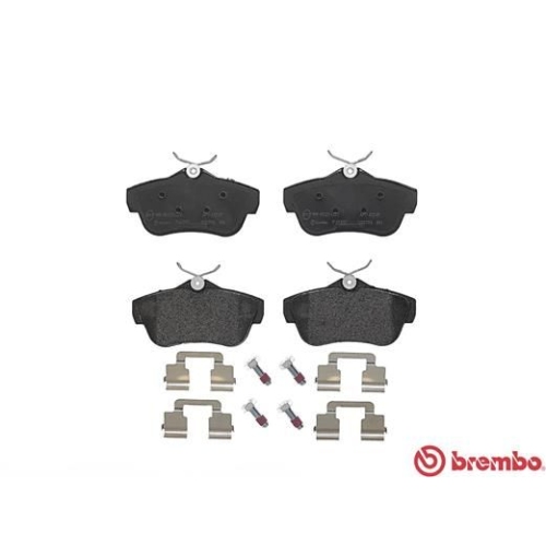 Brake Pad Set Disc Brake Brembo P61095 Prime Line for Citroën Fiat Peugeot