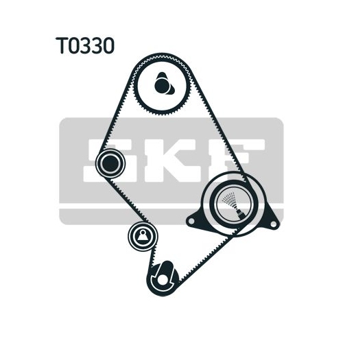 Zahnriemensatz Skf VKMA 91124 für Toyota VW