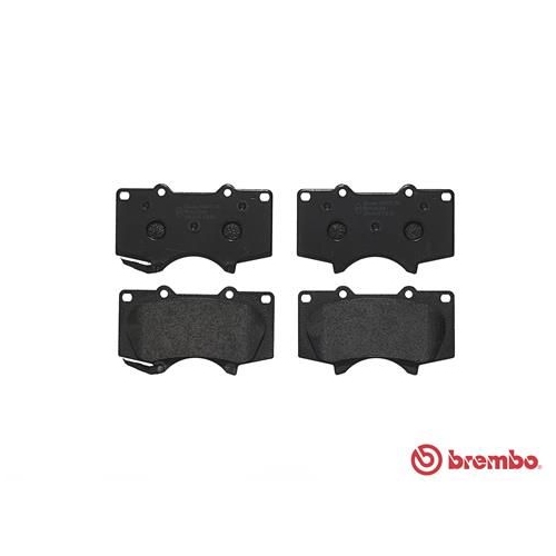 Bremsbelagsatz Scheibenbremse Brembo P83102 Prime Line für Toyota Vorderachse