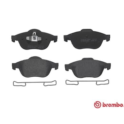 Bremsbelagsatz Scheibenbremse Brembo P68040 Prime Line für Renault Vorderachse