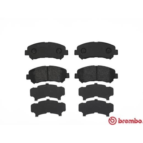 Bremsbelagsatz Scheibenbremse Brembo P79028 Prime Line für Nissan Suzuki Gac