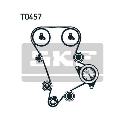 Zahnriemensatz Skf VKMA 94509 für Kia