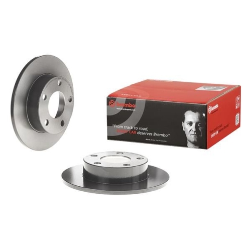 2X Brembo Bremsscheibe Hinterachse Prime Line - Uv Coated für Audi VW