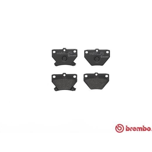 Bremsbelagsatz Scheibenbremse Brembo P83052 Prime Line für Toyota Pontiac