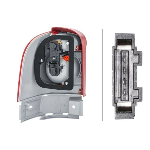 Heckleuchte Hella 2VA 964 957-021 für VW Rechts