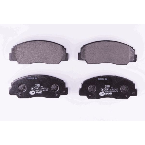 Bremsbelagsatz Scheibenbremse Hella Pagid 8DB 355 009-781 für Daihatsu Toyota