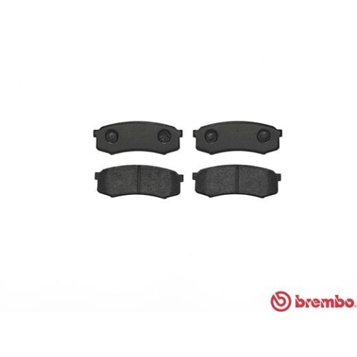 Kit De Plaquettes De Frein Frein À Disque Brembo P83024 Prime Line pour Nissan