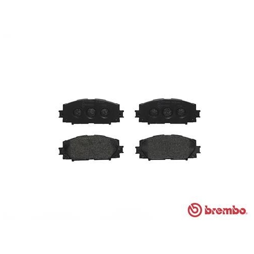 Bremsbelagsatz Scheibenbremse Brembo P83106 Prime Line für Toyota Haval