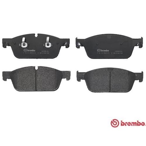 Bremsbelagsatz Scheibenbremse Brembo P50112 Prime Line für Mercedes Benz