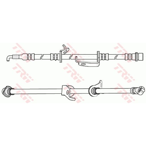 Bremsschlauch Trw PHD1152 für Toyota Vorderachse Vorderachse Links Links