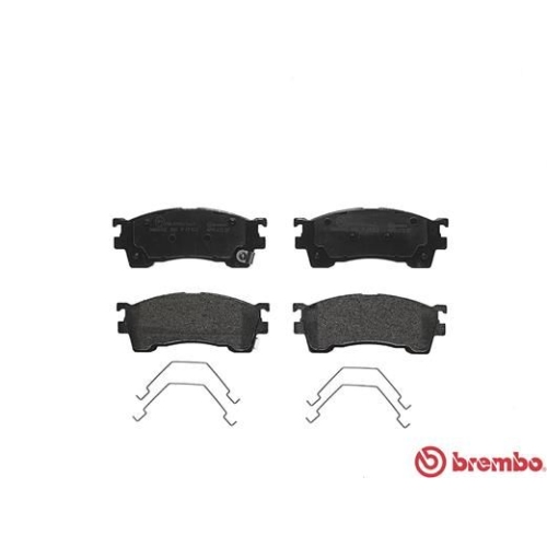 Bremsbelagsatz Scheibenbremse Brembo P49023 Prime Line für Ford Mazda Mitsubishi