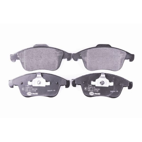 Bremsbelagsatz Scheibenbremse Hella Pagid 8DB 355 014-801 für Renault Samsung