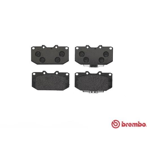 Bremsbelagsatz Scheibenbremse Brembo P56025 Prime Line für Nissan Subaru Toyota