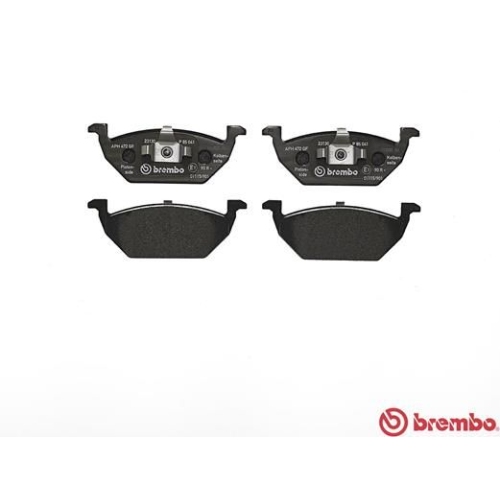 Bremsbelagsatz Scheibenbremse Brembo P85041 Prime Line für Audi Seat Skoda VW