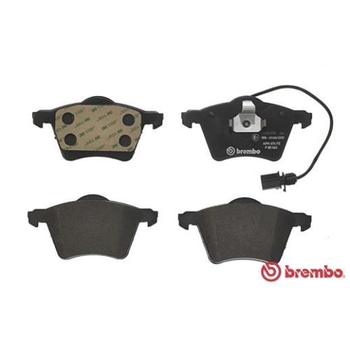 Bremsbelagsatz Scheibenbremse Brembo P85062 Prime Line für Audi Ford Seat Skoda