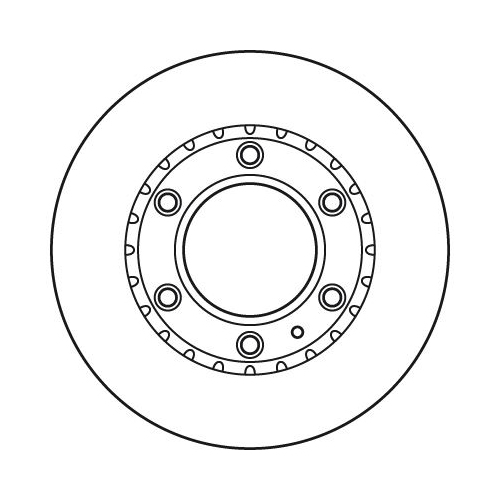 TRW 1X Bremsscheibe Vorderachse für Ford Mazda Ford Usa