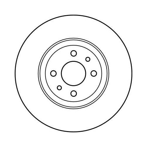 TRW 2X Bremsscheibe Vorderachse für Alfa Romeo Fiat Lancia Abarth