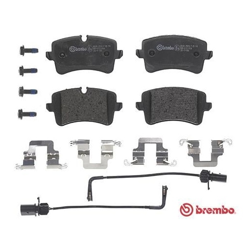 Bremsbelagsatz Scheibenbremse Brembo P85118 Prime Line für Audi Seat Skoda VW