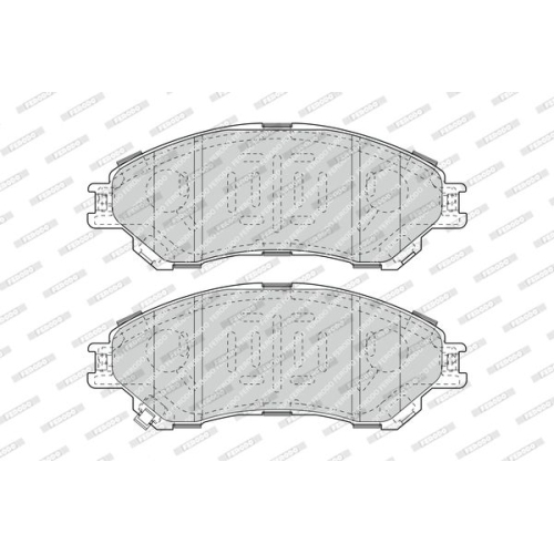 Bremsbelagsatz Scheibenbremse Ferodo FDB4884 Premier Eco Friction für Suzuki