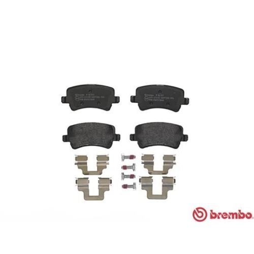 Bremsbelagsatz Scheibenbremse Brembo P86021 Prime Line für Volvo Land Rover