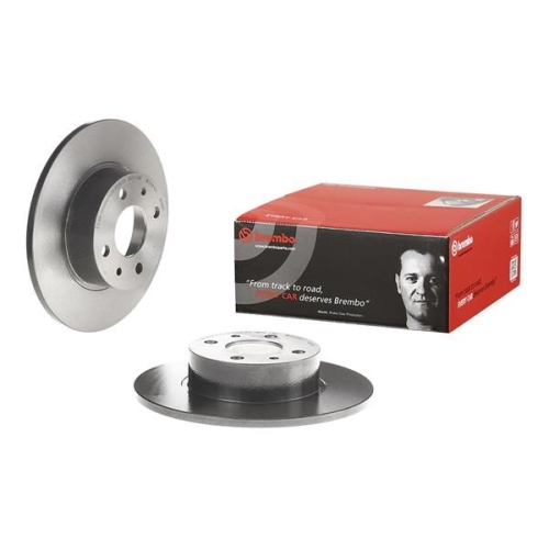 2X Brembo Bremsscheibe Prime Line - Uv Coated für Alfa Romeo Chrysler