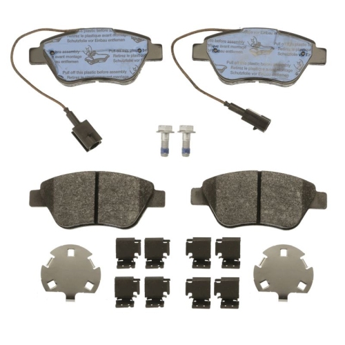 Bremsbelagsatz Scheibenbremse Trw GDB1891 Cotec für Citroën Fiat Peugeot