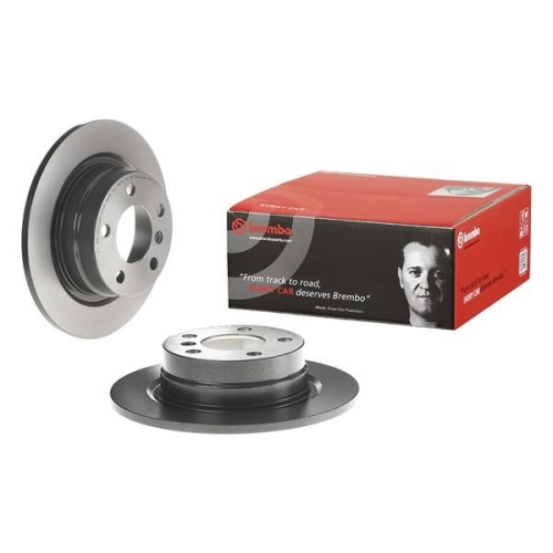 2X Brembo Bremsscheibe Hinterachse Prime Line - Uv Coated für Bmw