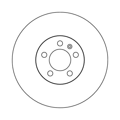 TRW 2X Bremsscheibe Vorderachse für Audi Seat Skoda VW Vw (svw)