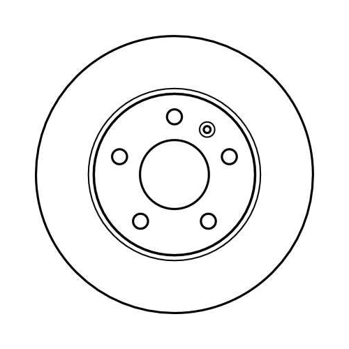 TRW 2X Bremsscheibe Hinterachse für Opel Vauxhall Chevrolet