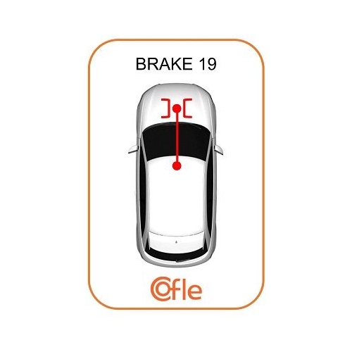 Seilzug Feststellbremse Cofle 10.5171 für Land Rover Mitte