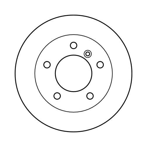 TRW 1X Bremsscheibe für Audi Mercedes Benz Seat