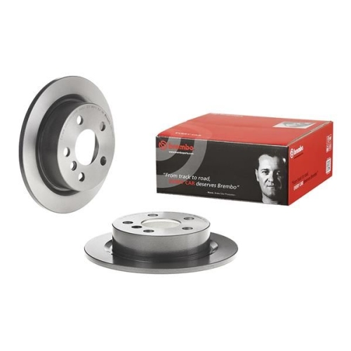 2X Brembo Bremsscheibe Hinterachse Prime Line - Uv Coated für Mini