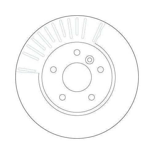 TRW 1X Bremsscheibe Vorderachse für Land Rover