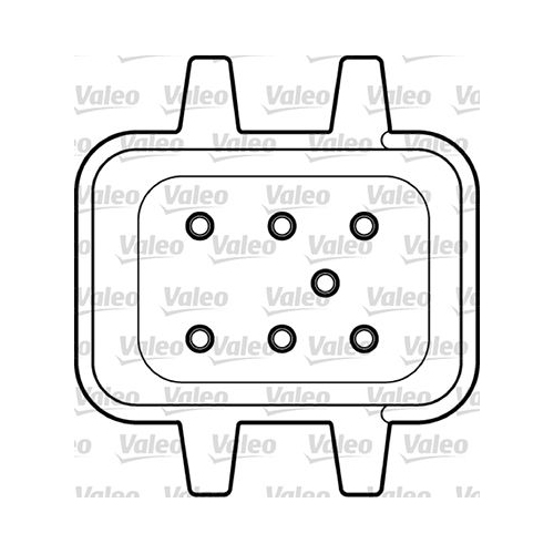 Fensterheber Valeo 850301 für Opel Vauxhall Vorne Rechts