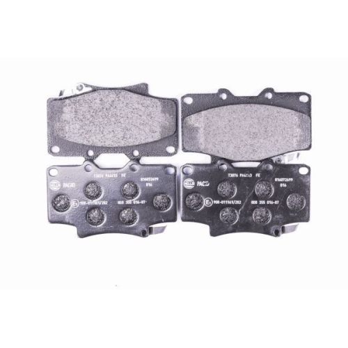 Bremsbelagsatz Scheibenbremse Hella Pagid 8DB 355 016-871 für Nissan Toyota