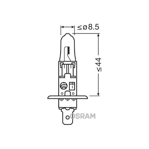 Lampadina Faro Di Svolta Ams-osram 64150ALS All Season Super per