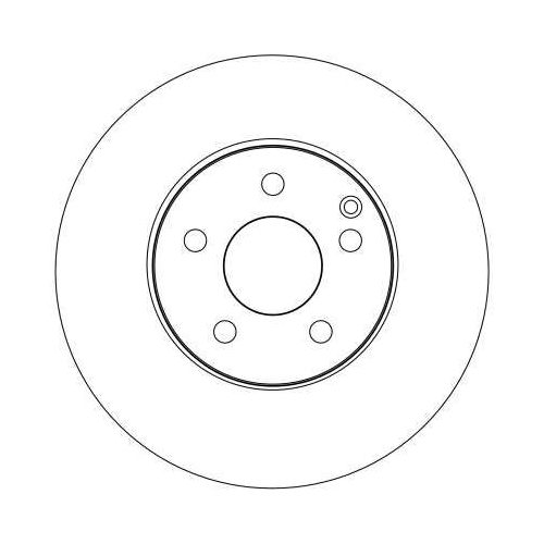 TRW 2X Bremsscheibe für Mercedes Benz