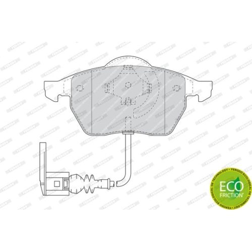 Bremsbelagsatz Scheibenbremse Ferodo FDB1463 Premier Eco Friction für Audi Seat