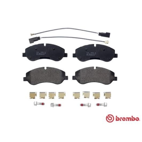 Bremsbelagsatz Scheibenbremse Brembo P24152 Prime Line für Ford Vorderachse